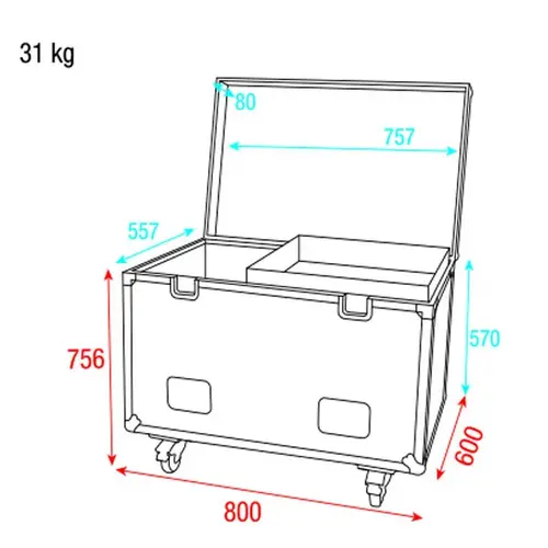 Showgear Showgear | Multiflex Case TS Premium Line