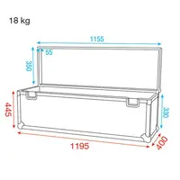 Showgear Showgear | D7424B | UCA-SC5 Stack Case 5