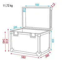 Showgear Showgear | D7421B | UCA-SC2 Stack Case 2