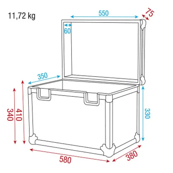 Showgear Showgear | D7421B | UCA-SC2 Stack Case 2