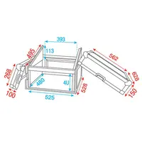 Showgear Showgear | RCA-DD4TOP | Boîtier combiné