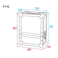 Showgear Showgear | D7350 | Etui pour bouteille de bière | 6x 0.5L