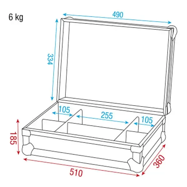 Showgear Showgear | D7329B | UCA-TOOL1 | Roadie case