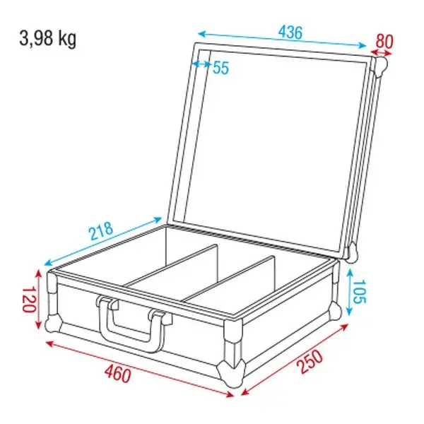 Showgear Showgear | ACA-CD170 Case for CDs