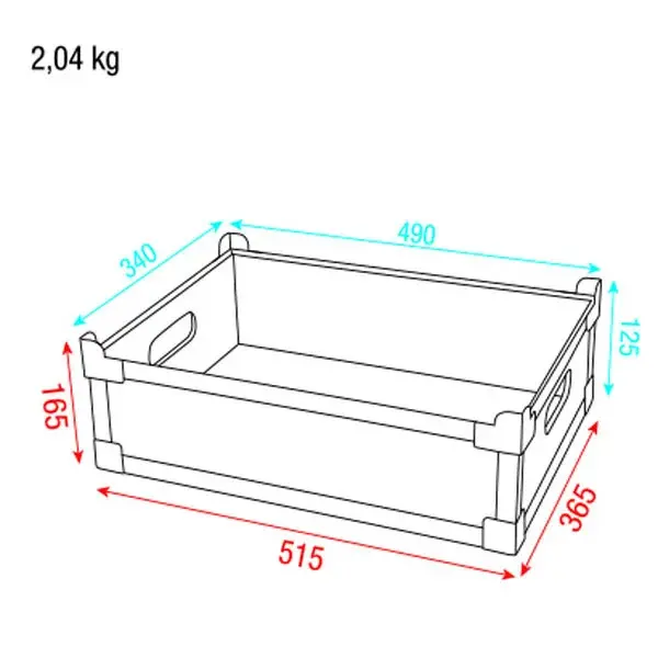 Showgear Showgear | UCA-SCV1 | Value Line armoire empilable