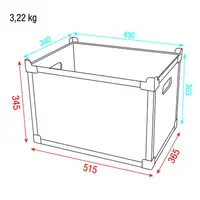 Showgear Showgear | UCA-SCV1 | Stapelkast Value Line