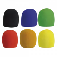 Showgear Showgear | D1317 | DWS-56 Microfoon windscherm | set 6 kleuren BLA/RE/YE/OR/GR/BLUE