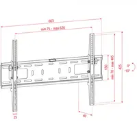 Showgear Showgear | 100267 | PLB3770 | TV Wall mount