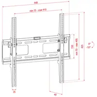 Showgear Showgear | 100266 | PLB3255 | TV Wall mount