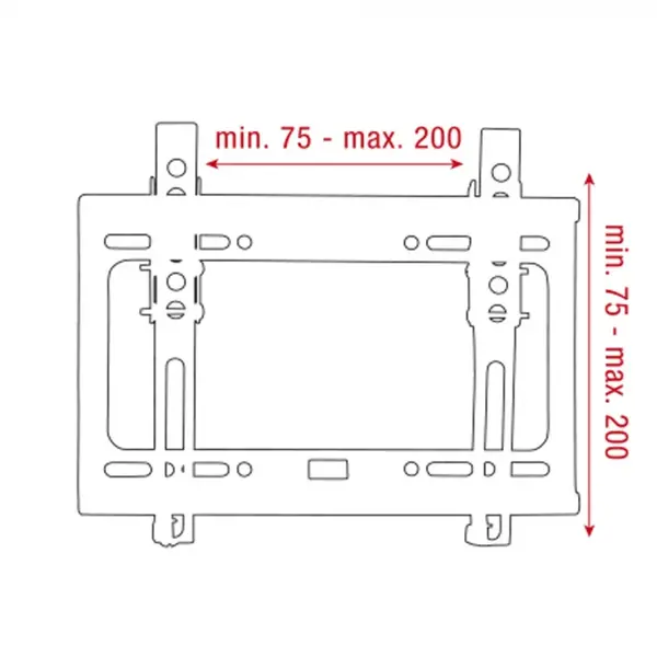 Showgear Showgear | 100260 | PLB-2246 | Support pour écran LCD | 6¯ réglable | 13"-46"