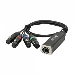 Showgear Showgear | 96001 | CS-4F/3 Navette DMX 4 canaux XLR 3 pôles | Femelle