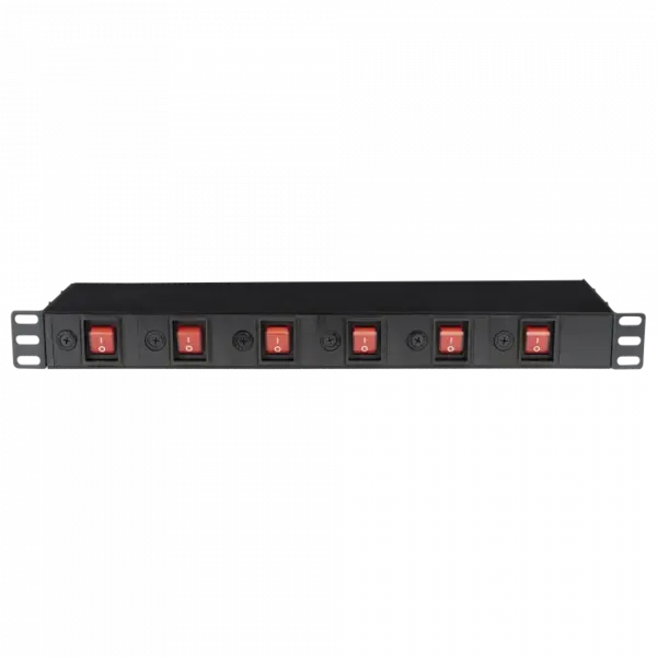 Showgear Showgear | 91235 | 19" 1U Socketstrip 6 zones