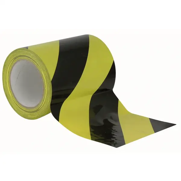 Showgear Showgear | 90622 | Bande de sol | Couleur : Noir/Jaune | Largeur : 150mm | Longueur : 33m