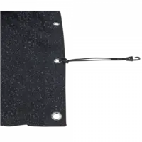 Showgear Showgear | Toile de fond Glamourmolton | 320 g/m2 | 25 cordes de choc | Couleur : Noir