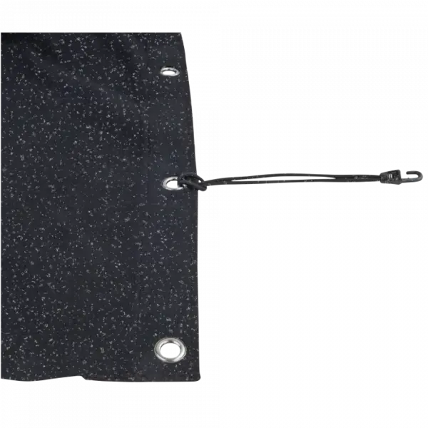 Showgear Showgear | Backdrop Glamourmolton | 320 g/m2 | 25 schokkoorden | Kleur: Zwart