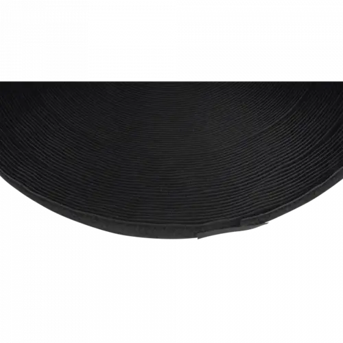 Showgear Showgear | 89104 | Velcro | Largeur : 2cm | Longueur : 50m | cousu | Couleur : Noir