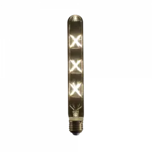 Showgear Showgear | 83267 | LED Filament Bulb T9 | 6W | E27 | 2200K | 225mm | Crossed Filament