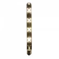 Showgear Showgear | 83266 | LED Filament Bulb T9 | 8W | E27 | 2200K | 300mm | Crossed Filament