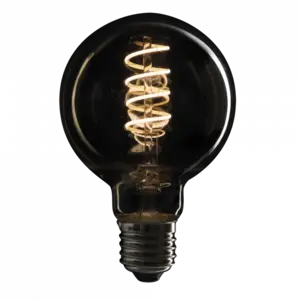 Showgear Showgear | 83262 | LED Filament Bulb G80 | 4W | E27 | 1800K | IC Afm | Gold glass shade