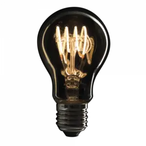 Showgear Showgear | 83260 | LED Filament Lamp A60 | 4W | E27 | 1800K | IC Afm | Gold glass cover