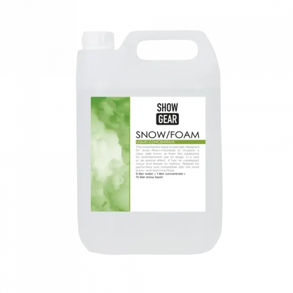 Showgear Showgear | 80342 | Concentré de neige/mousse | 5 litres