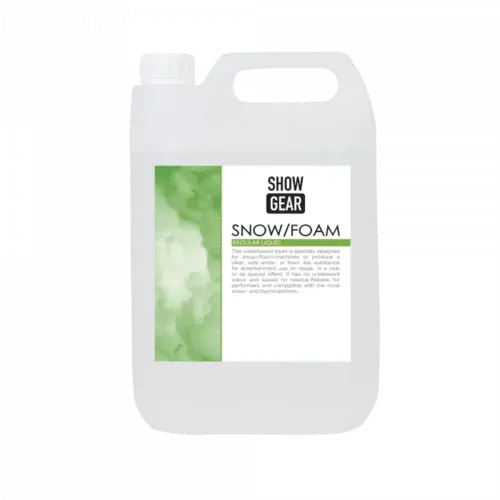 Showgear Showgear | 80341 | Snow/Foam Liquid | 5 Liter | Ready-to-use