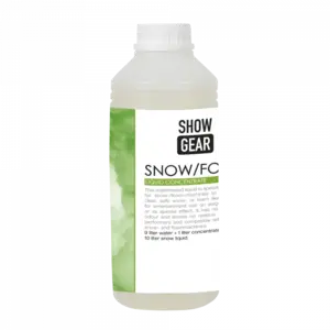 Showgear Showgear | 80340 | Sneeuw/schuim Vloeibaar | 1 liter | Geconcentreerd