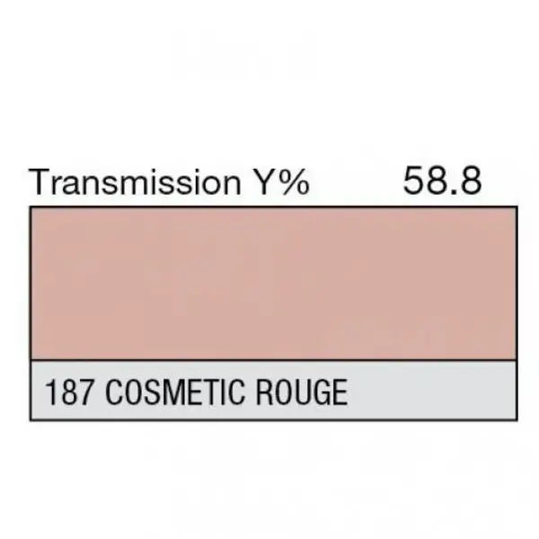 LEE Filters LEE Filter | rol of vel NR.187 | Cosmetic Rouge