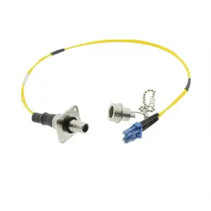 Huber+Suhner Huber+Suner | POL-01206 | Fibre optic adapter | Q-ODC2 chassis (D-size) to LC
