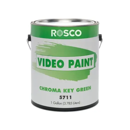 Rosco Rosco | Peinture Chroma key | Pot de 3.76L | Rendement 6m2 par litre | bleu et vert