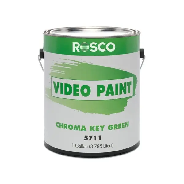 Rosco | Peinture Chroma key | Pot de 4L | Rendement 6m2 par litre | bleu et vert Rosco Rosco | Peinture Chroma key | Pot de 4L | Rendement 6m2 par litre | bleu et vert
