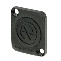 Neutrik Neutrik | DBA-BL | blindplaat D zwart (vlak)