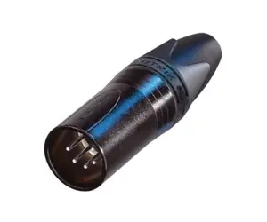 Neutrik Neutrik | XLR cable part 5 pin black housing silver contacts XX