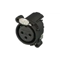 Neutrik | XLR chassis A 3-pin socket PCB-H with ground contact housing