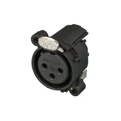 Neutrik Neutrik | XLR chassis A 3-pin socket PCB-H with ground contact housing Neutrik | XLR chassis A 3-pin socket PCB-H with ground contact housing