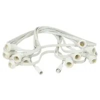 Showgear Showgear | Festoon Light | E27 | Lengte: 50m | 50cm afstand | Aansluitbaar