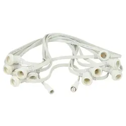 Showgear Showgear | Festoon Light | E27 | Longueur : 50m | 50cm de distance | Connectable Showgear | Festoon Light | E27 | Longueur : 50m | 50cm de distance | Connectable