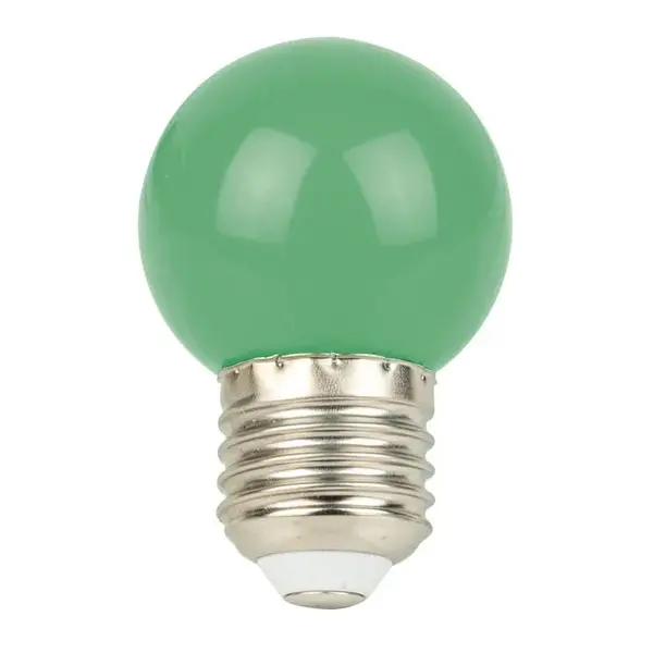 Showgear Showgear | E324000 | G45 Light bulb | 1W | Milk glass