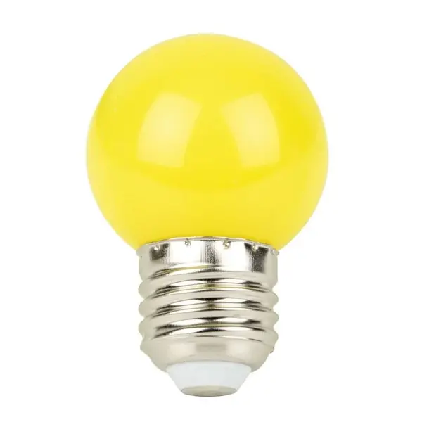 Showgear Showgear | E324000 | G45 Light bulb | 1W | Milk glass