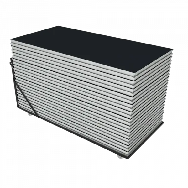 Showgear Showgear | 70680 | Chariot de transport Mammoet | 2x1m | pour 10 Stages/Dex