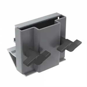 Showgear Showgear | 70632 | Mammoth Trapleuningklem | Kleur : Zilver