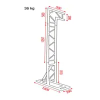 Showgear Showgear | 70148 | Mobile DJ Truss Stand
