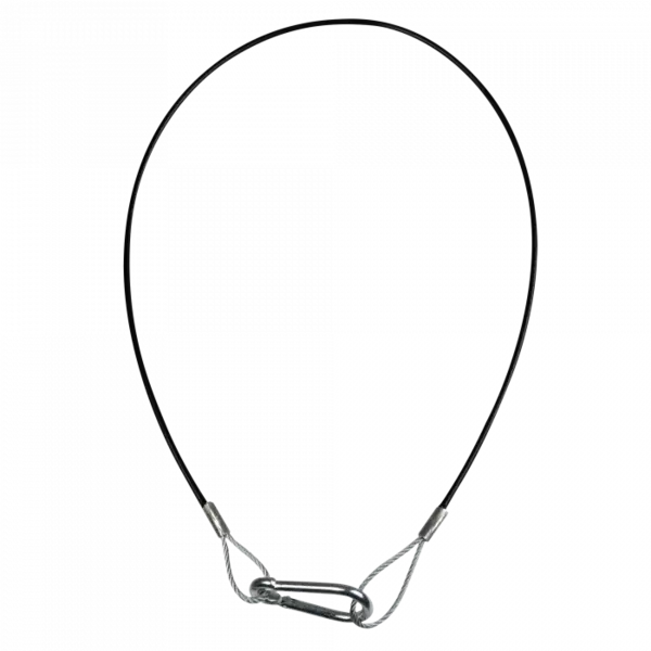 Showgear | 70111 | Câble de sécurité | Diamètre : 4mm | Longueur : 75cm | Couleur : Noir Showgear Showgear | 70111 | Câble de sécurité | Diamètre : 4mm | Longueur : 75cm | Couleur : Noir