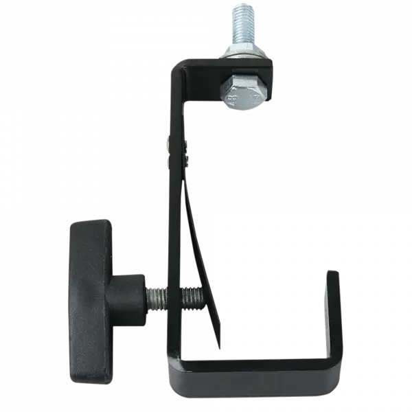 Showgear Showgear | 70099 | Pipeclamp Long with Protection | Kleur: Zwart