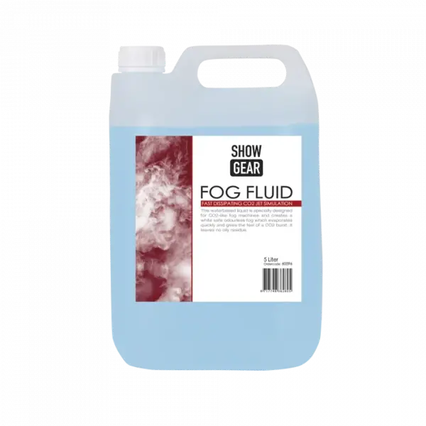 Showgear Showgear | 60596 | Fog Fluid | 5 Liter | fast dissipating CO2 jet simulation
