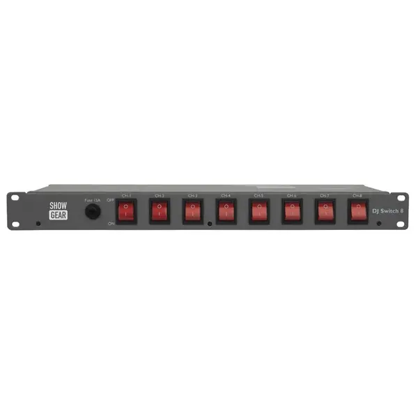 Showgear Showgear | 50309 | DJSwitch 8 | 8-Way Switch Panel