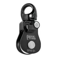 Petzl | PE-P002AA01 | poulie SPIN S1 | Couleur : Noir