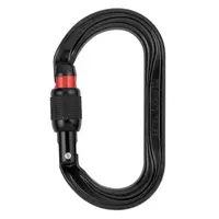 Petzl | karabijnhaak Oxan | staal | 22mm | Kleur: Zwart