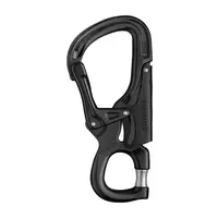 Petzl Petzl | PE-M043AA01 | mousqueton Eashook Open | alu | 25mm | Couleur : Noir