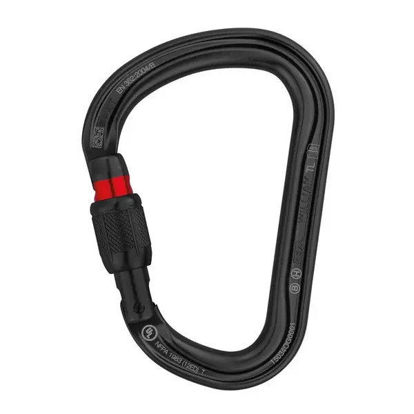 Petzl Petzl | carabiner William | alu | 28mm | Colour: Black